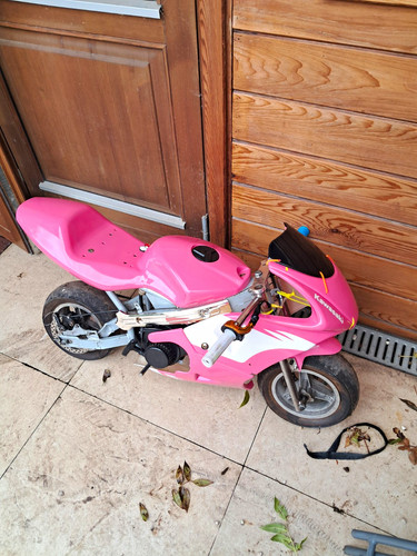 Pink pocket bike parts - pocket,